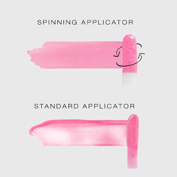 Woosh Beauty, Spin-On Lip Gloss, Hydrating Shea Butter, Lip