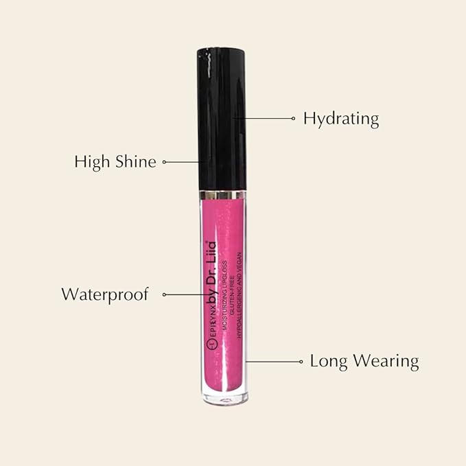 Vegan Moisturizing, Long Lasting Lip Gloss - Satin Vegan