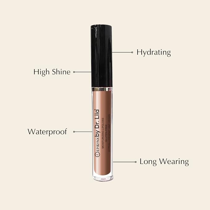 Vegan Moisturizing, Long Lasting Lip Gloss - Satin Vegan