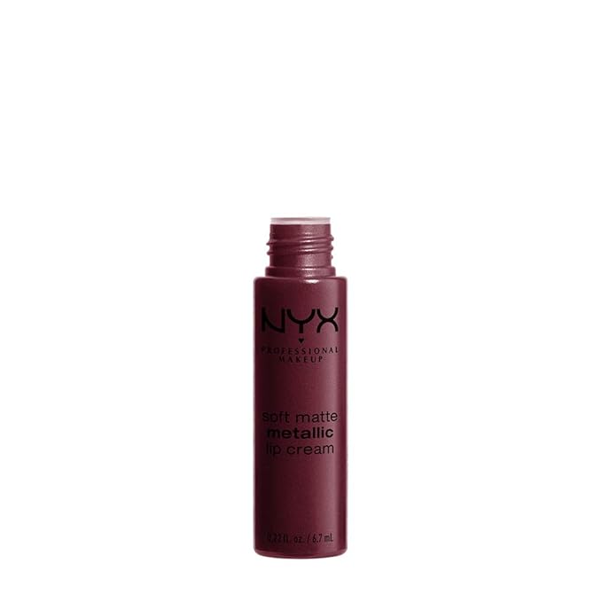 NYX PROFESSIONAL MAKEUP Soft Matte Metallic Lip Cream, Copenhagen