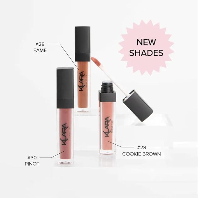 Klara Cosmetics Kiss Proof Lipstick 29 Fame Liquid Long