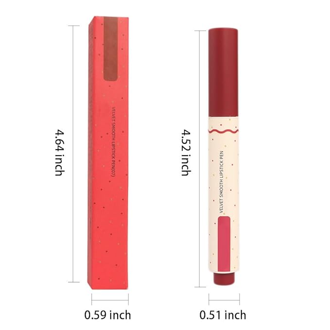4 Colors Matt Nude Lipstick Lipliner Lip Crayons Pencils,Waterproof&Waterlasting,(5#6#)