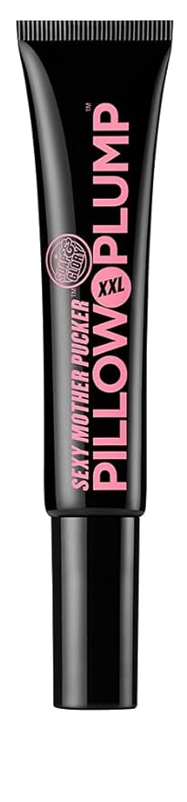Soap & Glory Sexy Mother Pucker XXL Lip Gloss - Hydrating, Plumping Lip Gloss for Full, Volumized Lips - Lip Plumper Gloss + Chocolate Orange Scent with Vegan Formula in Clearvoyant (10ml)