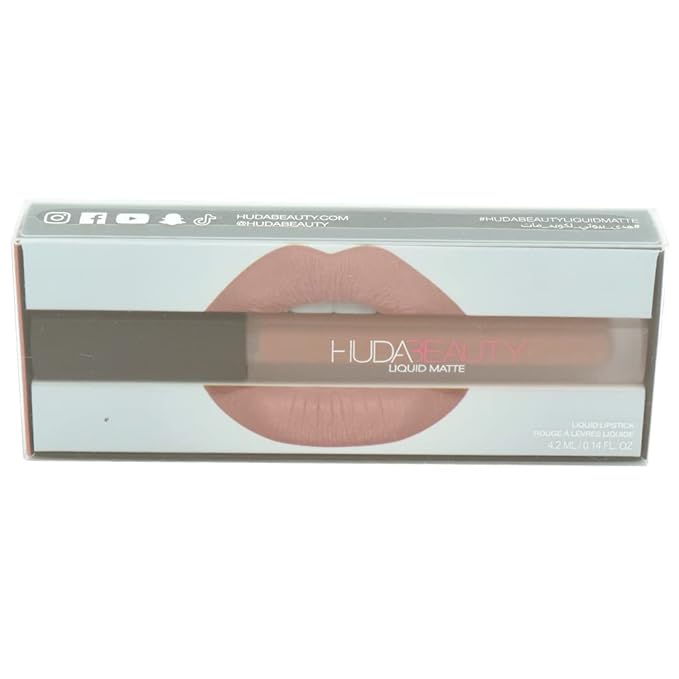 HUDA BEAUTY Liquid Matte Ultra-Comfort Transfer-proof Lipstick Trendsetter