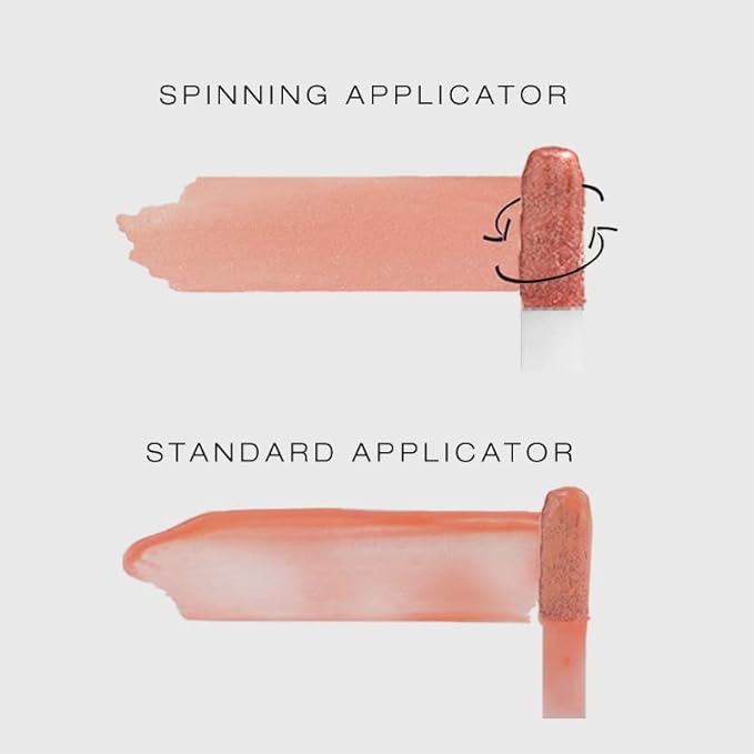 Woosh Beauty, Spin-On Lip Gloss, Hydrating Shea Butter, Lip