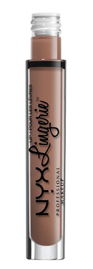NYX PROFESSIONAL MAKEUP Lip Lingerie Matte Liquid Lipstick - Lace Detail, Nude Pink Beige