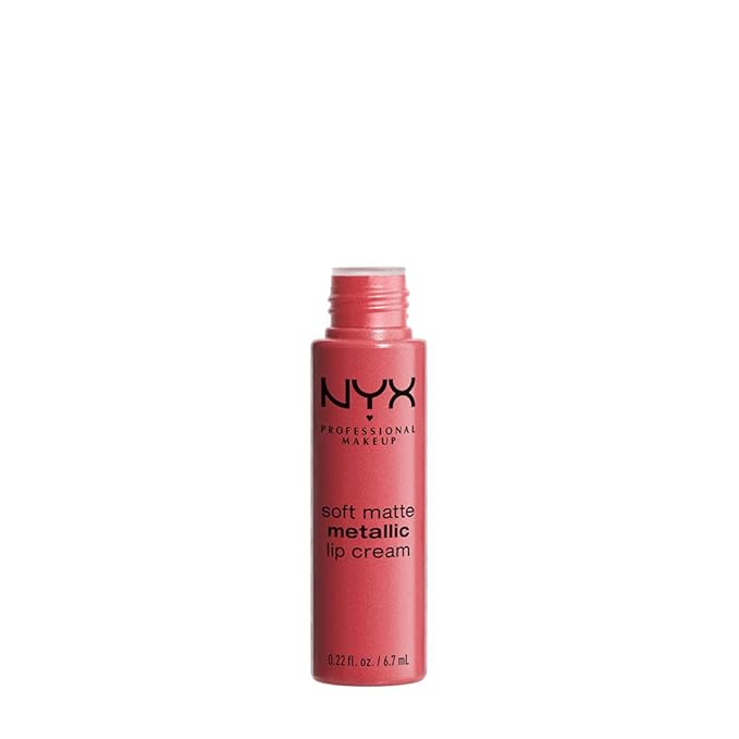 NYX PROFESSIONAL MAKEUP Soft Matte Metallic Lip Cream,