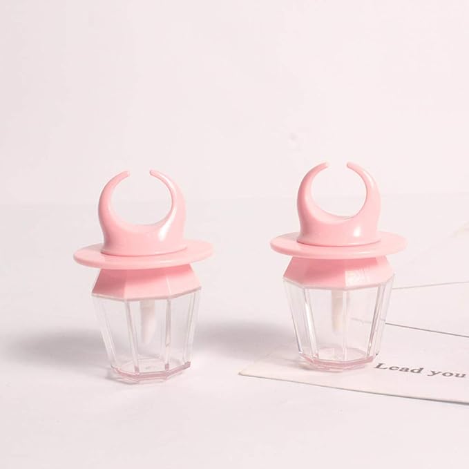 10 Pcs 8ml Pink Empty Lip Gloss Tube 8ml