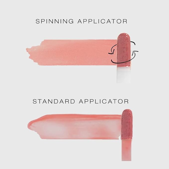Woosh Beauty, Spin-On Lip Gloss, Hydrating Shea Butter, Lip