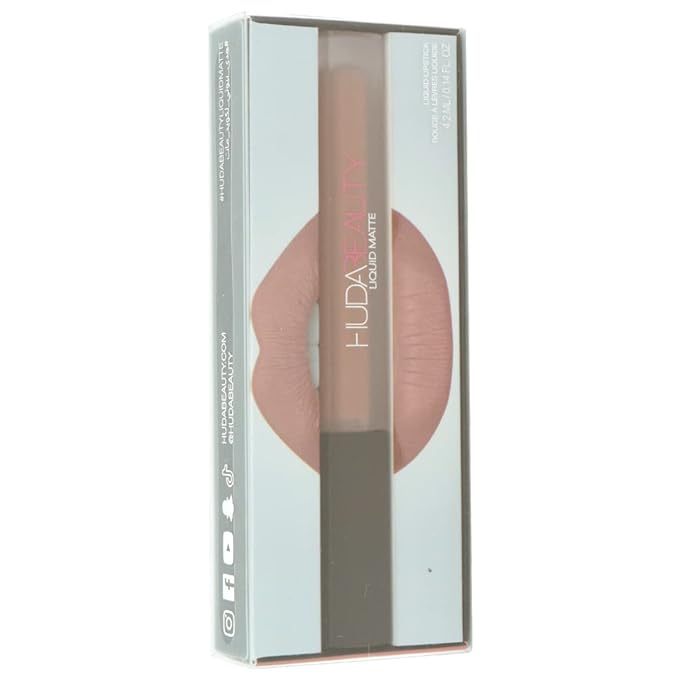 HUDA BEAUTY Liquid Matte Ultra-Comfort Transfer-proof Lipstick Trendsetter