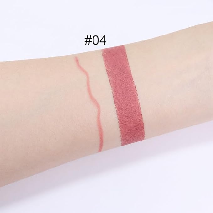 evpct 3Pcs Dusty Antique Rose Lip Liner and Lip