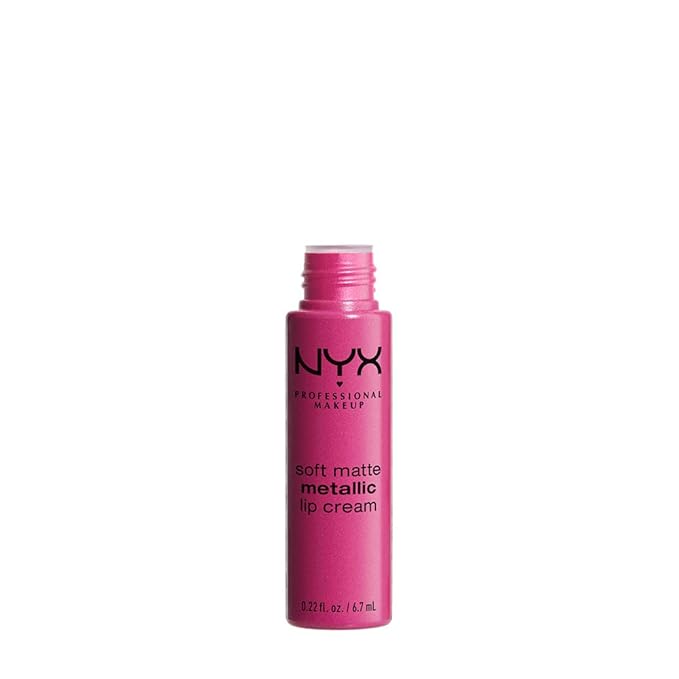 NYX PROFESSIONAL MAKEUP Soft Matte Metallic Lip Cream,
