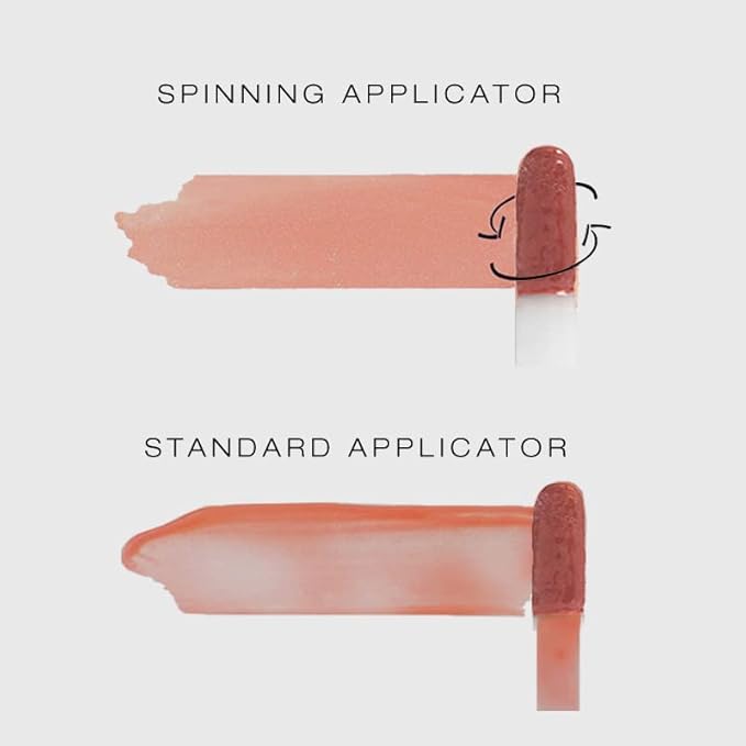 Woosh Beauty, Spin-On Lip Gloss, Hydrating Shea Butter, Lip