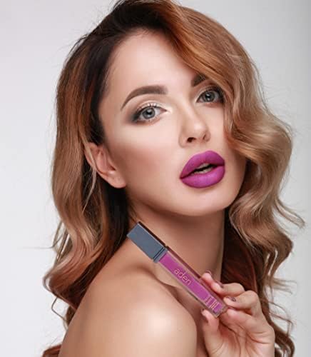 aden - 2 in 1 - Matte Liquid Lipstick 7ML