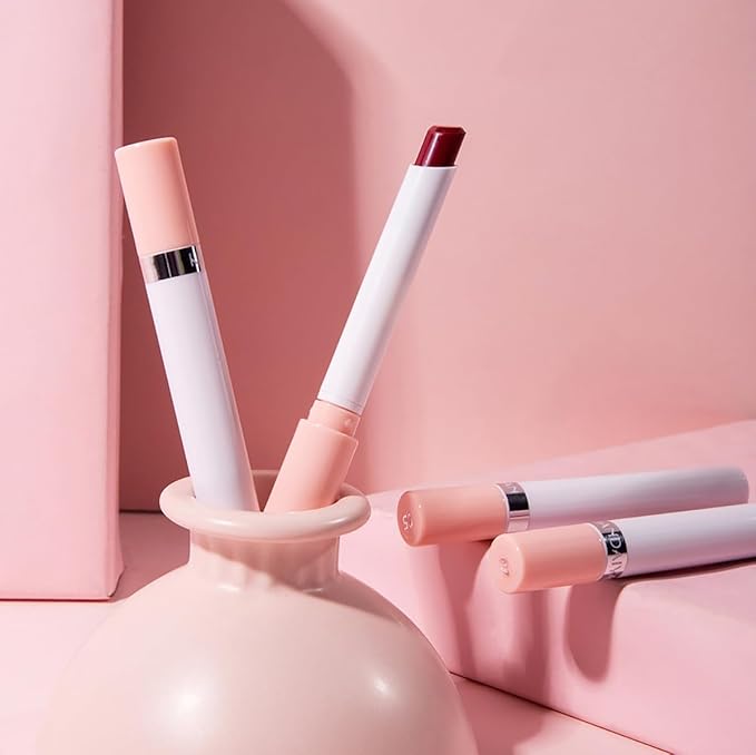 4 Colors Mini Little Tube Lipstick, Matte Velvet Long