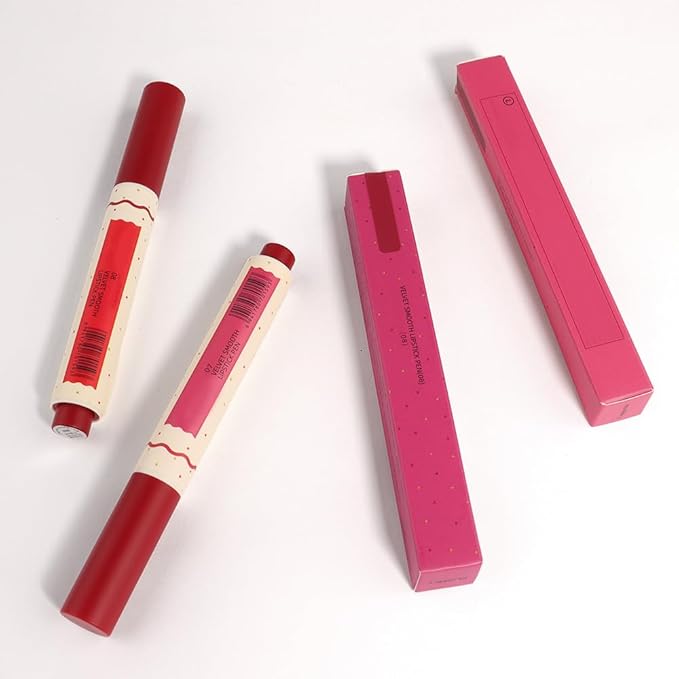 2 Colors Matt Nude Lipstick Lipliner Lip Crayons Pencils,Waterproof&Waterlasting,(7#8#)