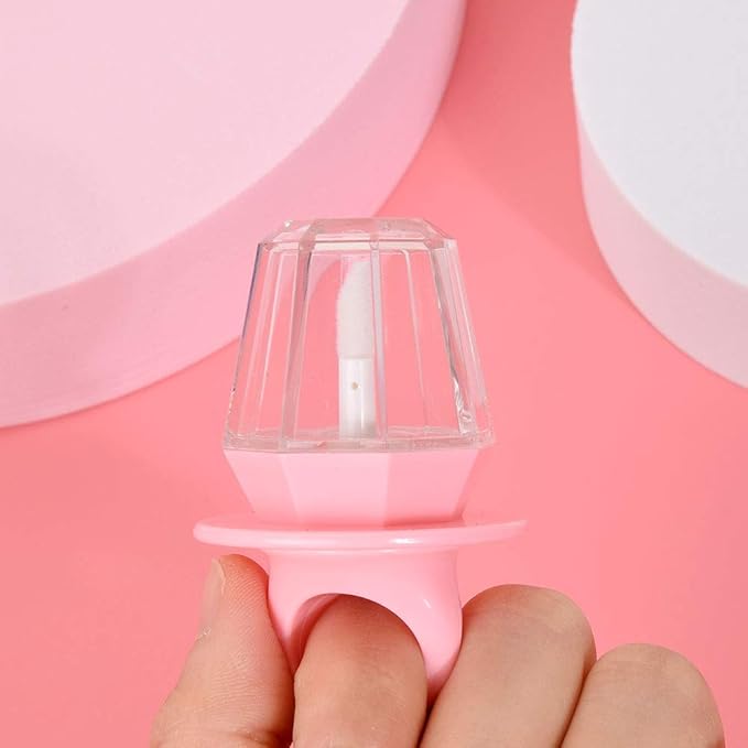 10 Pcs 8ml Pink Empty Lip Gloss Tube 8ml
