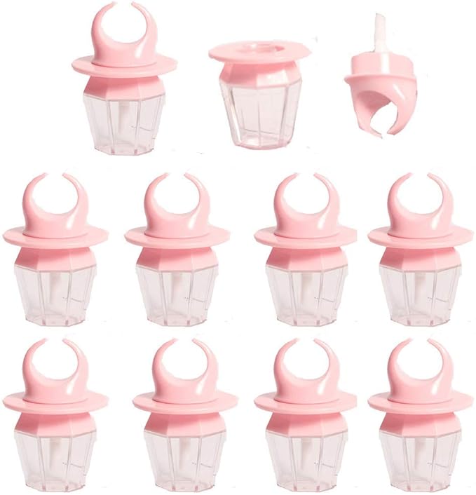 10 Pcs 8ml Pink Empty Lip Gloss Tube 8ml