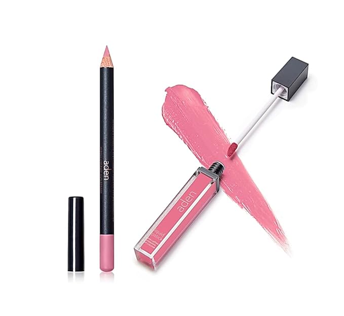 aden - 2 in 1 - Matte Liquid Lipstick 7ML