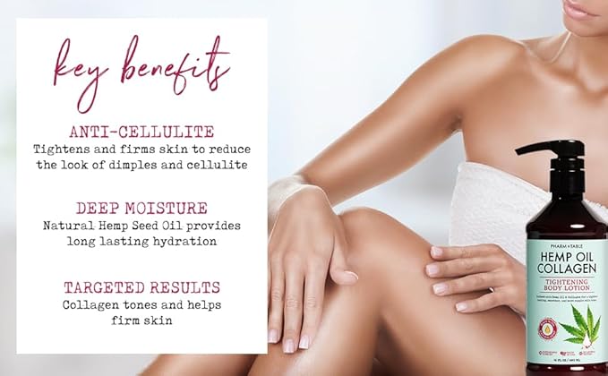Hemp Oil Collagen Tightening Body Lotion