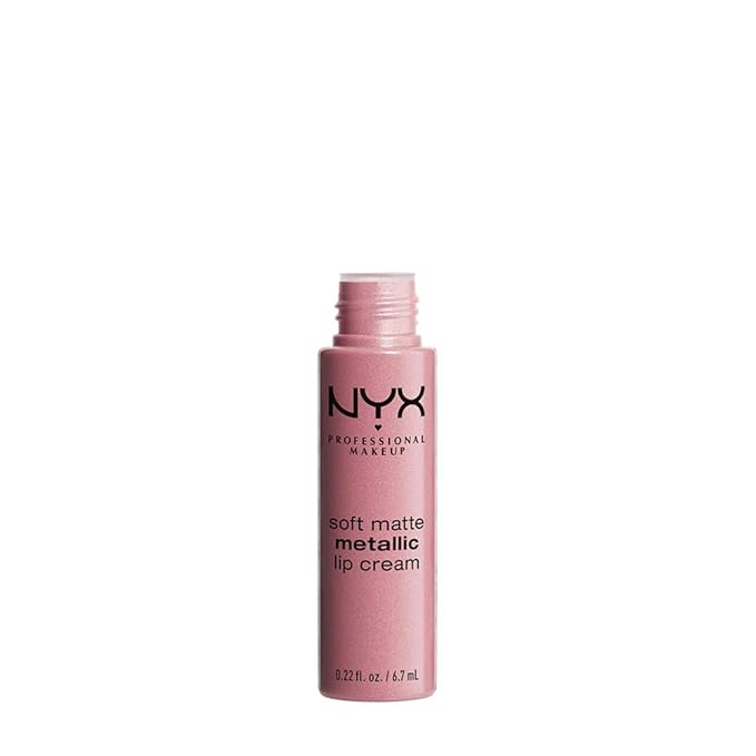 NYX PROFESSIONAL MAKEUP Soft Matte Metallic Lip Cream,