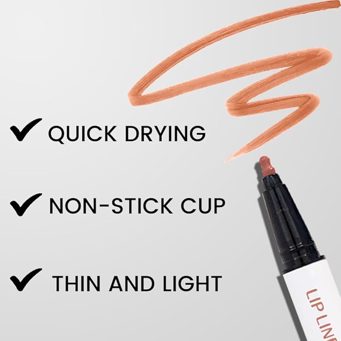 AMY'S DIARY Red Matte Lip Tint Stain Pen,Versatile Pen,Long