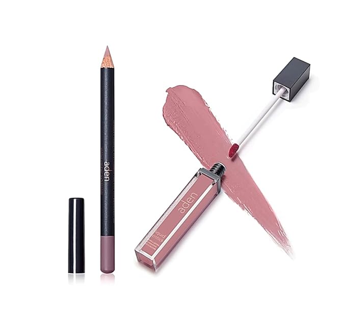 aden - 2 in 1 - Matte Liquid Lipstick 7ML