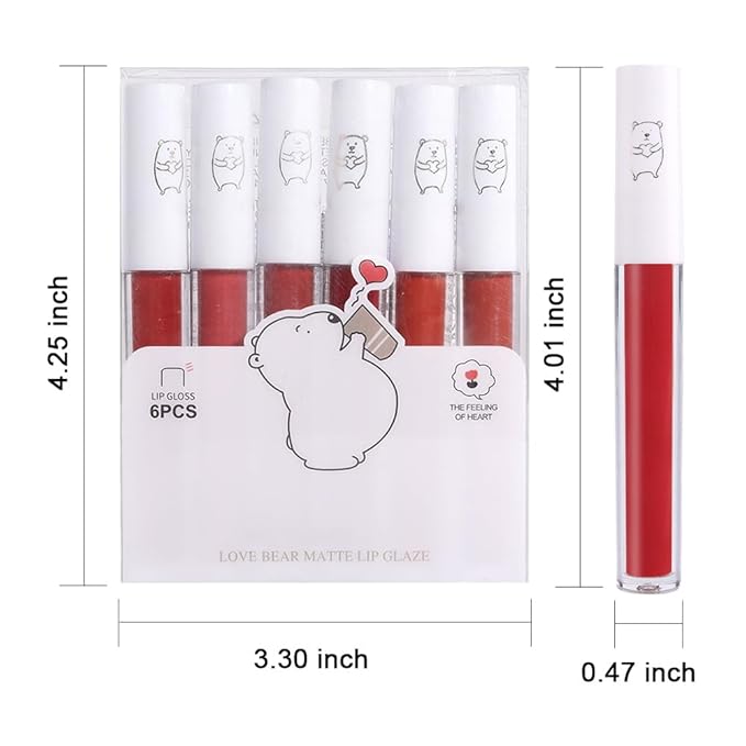 Liquid Matt Lipstick Lipliner Lip Crayons Pack Set,Velvet Makeup,Waterproof&Waterlasting,B