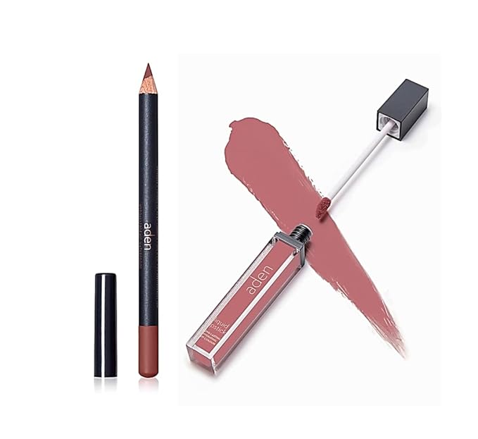 aden - 2 in 1 - Matte Liquid Lipstick 7ML