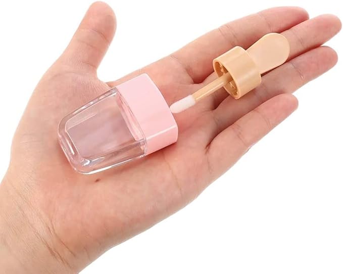 12 Pcs Ice Cream Shaped Empty Lip Gloss Gloss