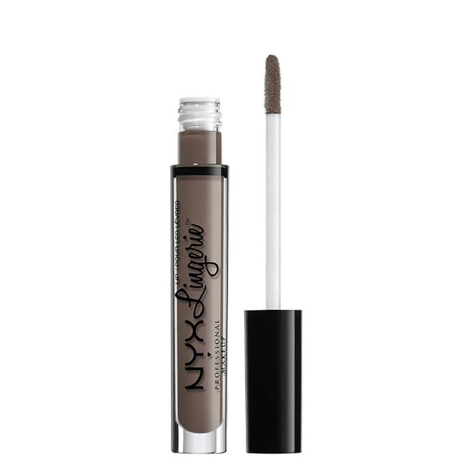 NYX PROFESSIONAL MAKEUP Lip Lingerie Matte Liquid Lipstick - Scandalous (Teal With Silver Shimmer)