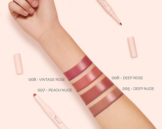 Pupa Milano Vamp! Creamy Duo, 007 Peach Nude, Long