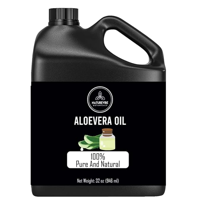 Naturevibe Botanicals Aloevera Oil 32 Ounces