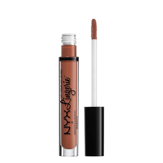 NYX PROFESSIONAL MAKEUP Lip Lingerie Matte Liquid Lipstick - Seduction (Red Orange)