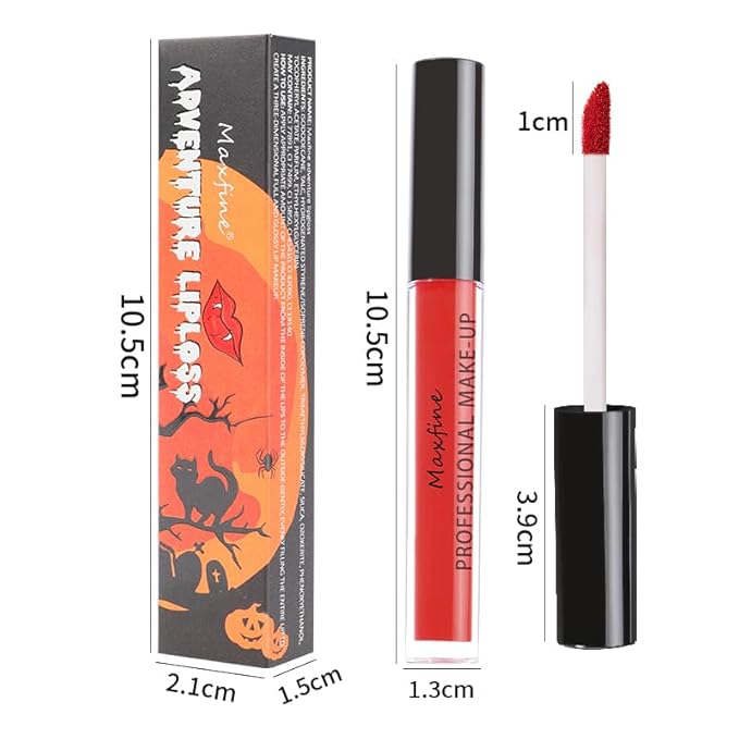 Purple Matte Lipstick Lip Stain High Pigmented Long High