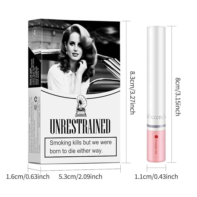 Matte Lipstick Set, 4 Colors Lip Tint Stains, Lipstick