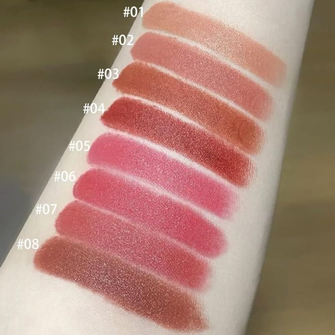 4 Colors Matt Nude Lipstick Lipliner Lip Crayons Pencils,Waterproof&Waterlasting,(5#6#)