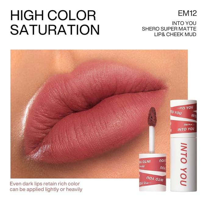 INTO YOU Lipstick For Women, Velvet Matte Finish Lipstick