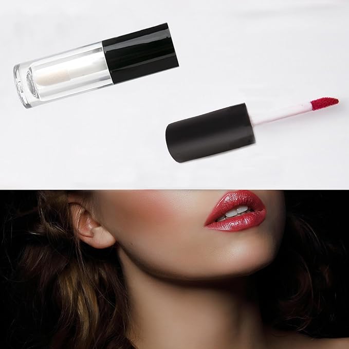 Qeuly 4 Pack Lip Gloss Tubes, 6ml Empty Gloss