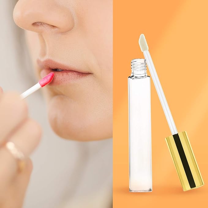 30 Pcs 10ml Empty Lip Gloss Tubes Containers, 10ml