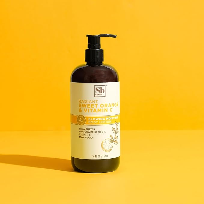 Soapbox Moisturizing Body Lotion, Sweet Orange