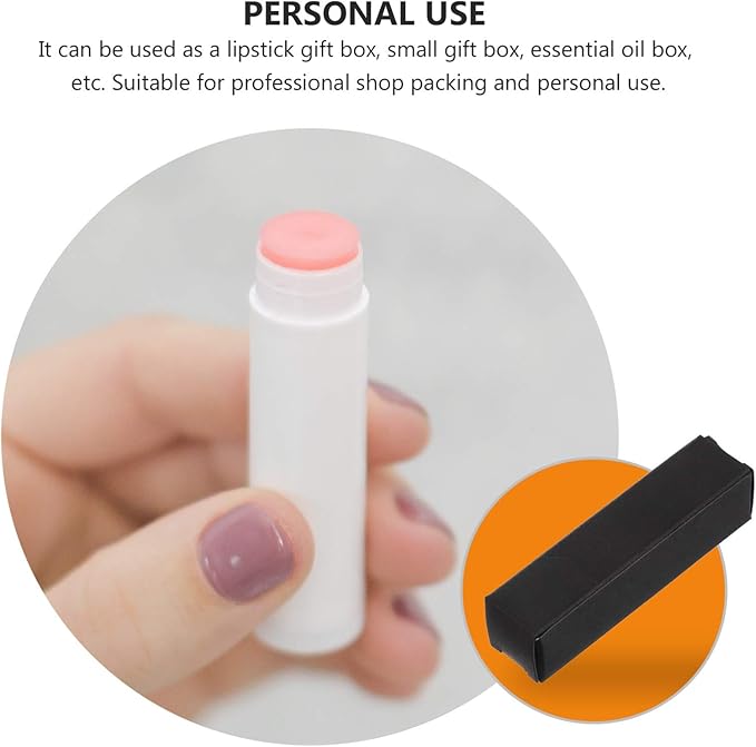 50Pcs Kraft Paper Lipstick Boxes, Essential Oil Packaging Packaging