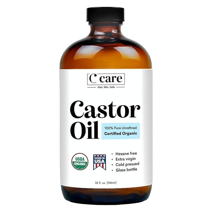Castor Oil Organic Cold Pressed Unrefined