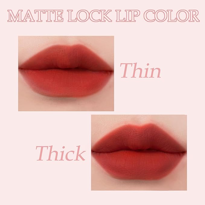 Boobeen Soft Matte Velvet Lip Glaze Liquid Lipstick Glaze