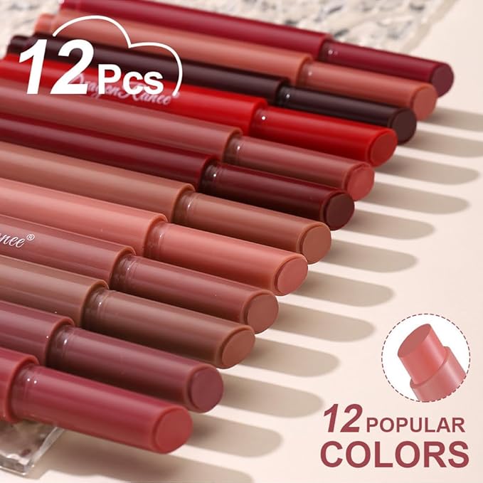 Moisturizing Lipstick Pen, High Pigmented Lip Balm Tint, Moisturizing