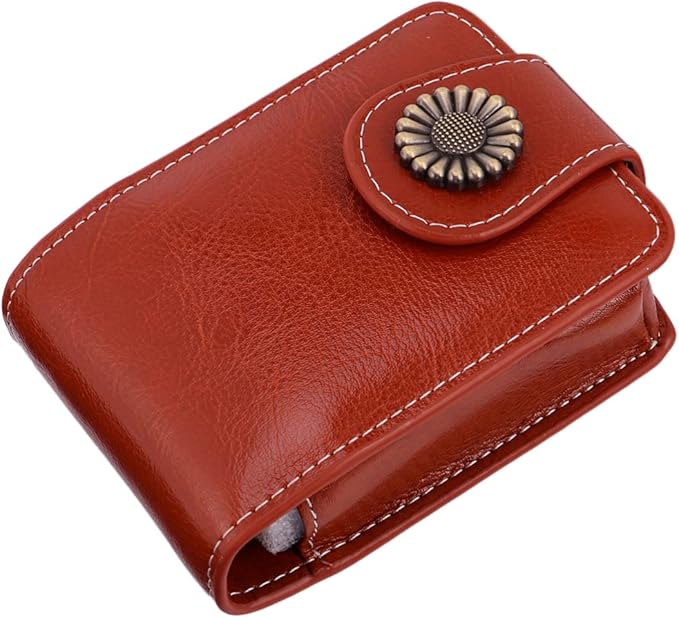 VALICLUD Hand Held Mirror Lipstick Case with Mirror Organizer