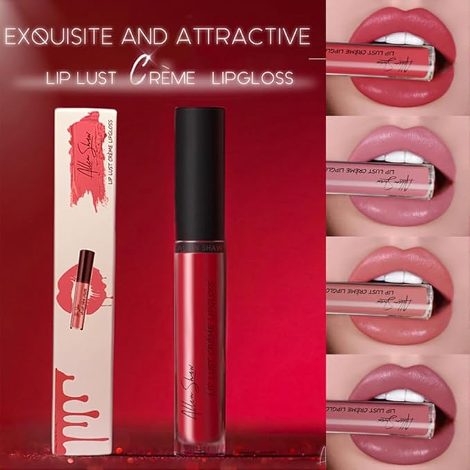 12 Color Cream Lip Gloss, Sexy Women Lipstick,