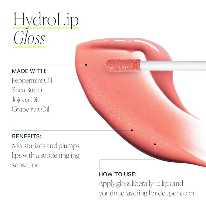 Well People Hydrolip Gloss, Lip Plumping Gloss For Gloss,