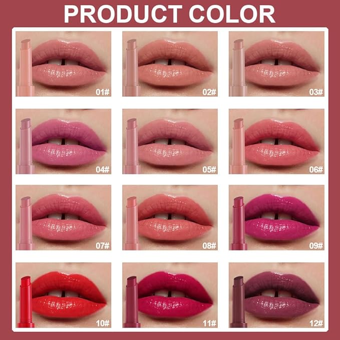 Moisturizing Lipstick Pen, High Pigmented Lip Balm Tint, Moisturizing