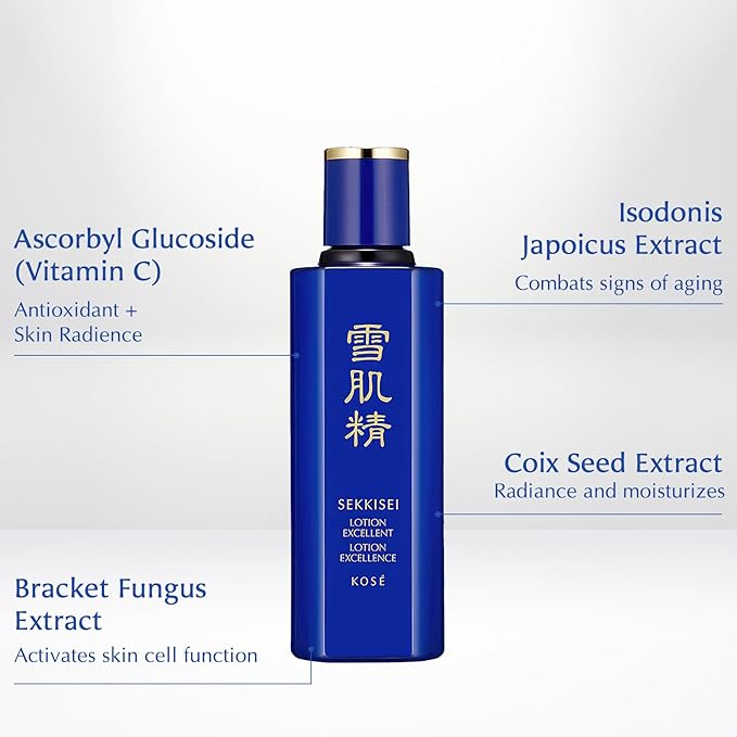 SEKKISEI Lotion Excellent, Intensive Moisturizing Face Lotion, 6.7 Ounce (200ml)